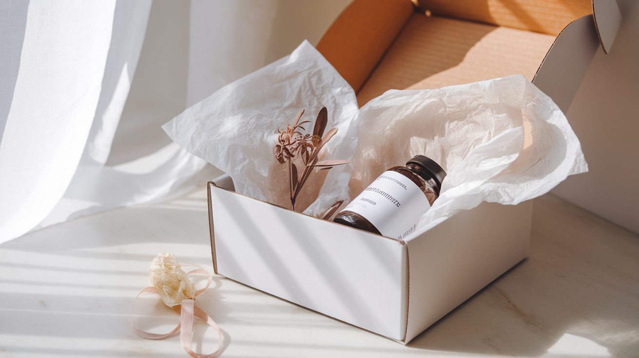 Diszkrét csomagolás és kiszállítás